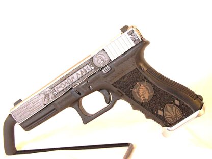 Glock 17 Gen 3 - Spartan Deep Engraved - Lone Wolf Arms AlphaWolf Upgrades - Image 3