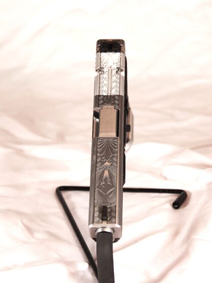 Glock 17 Gen 3 - Spartan Deep Engraved - Lone Wolf Arms AlphaWolf Upgrades - Image 7