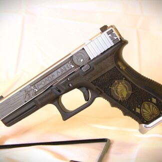 Glock 17 Gen 3 - Spartan Deep Engraved - Lone Wolf Arms AlphaWolf Upgrades