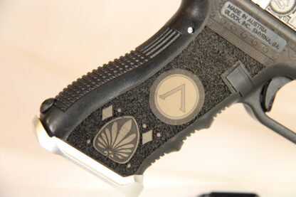 Glock 17 Gen 3 - Spartan Deep Engraved - Lone Wolf Arms AlphaWolf Upgrades - Image 11
