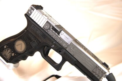 Glock 17 Gen 3 - Spartan Deep Engraved - Lone Wolf Arms AlphaWolf Upgrades - Image 16