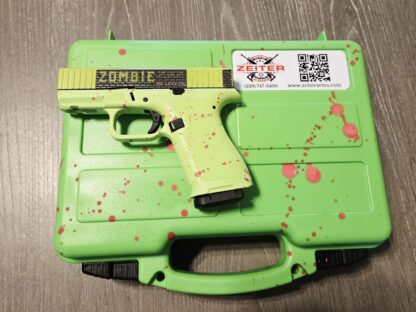 PSA Dagger Micro 9mm Zombie Green G43X deep engraved