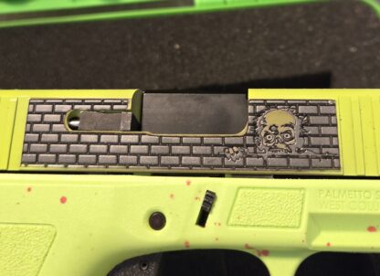 PSA Dagger Micro 9mm Zombie Green G43X deep engraved - Image 2