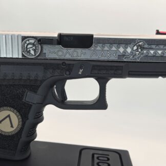 Glock 19 Gen 3 - Spartan Deep Engraved - Lone Wolf Arms AlphaWolf Upgrades